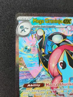 Pokemon Mega Greninja EX 116/086 SIR Full Art Special Illustration Rare NM/Mint - Image 5