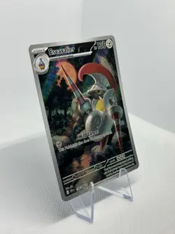 2025 POKEMON BLACK BOLT ESCAVALIER 138/086 ILLUSTRATION RARE - Image 2