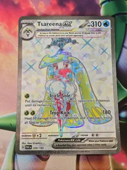 Tsareena ex 220/182 Ultra Rare Paradox Rift Pokemon Near Mint - Image 1