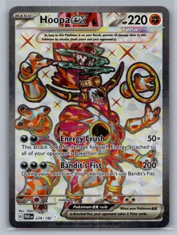 Hoopa ex 226/182 Ultra Rare Paradox Rift Pokemon Near Mint - Image 1