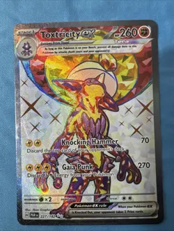 Toxtricity ex - 227/182 - Ultra Rare - Paradox Rift- Pokemon TCG - Image 1