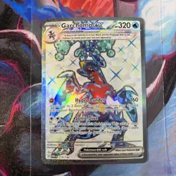 Pokemon TCG Garchomp ex Holo Ultra Rare #219/182 SV04: Paradox Rift 2023 NM - Image 1
