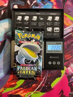 (VERY HEAVY)🔥22.26g Paldean Fates Pokemon TCG Sealed Booster Pack Brand New ✅ - Image 1