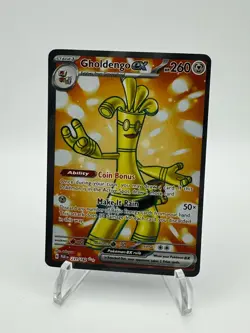 2023 Pokemon Paradox Rift Gholdengo ex 231/182 - Image 1
