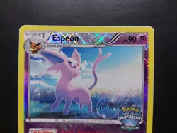 Pokemon - Espeon 48/108 Holo Promo 2013 National Championships - Image 2