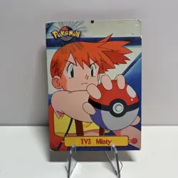 1999 Pokemon TV Animation Series 1 Misty #TV3 Blue Logo - Image 1