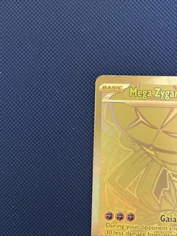 Mega Zygarde EX 124/088 Rare Holo Full Art Basic 310 HP POR 2026 - Image 2