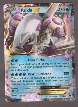 Pokemon Palkia EX 31/122 BREAKpoint Ultra Rare Holo 2016 NM - Image 1
