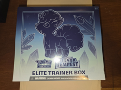 Pokemon Sword & Shield SILVER TEMPEST Elite Trainer Box - Image 1