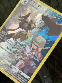 KLEAVOR ~ TG08/TG30 ~ FULL ART RARE ~ Pokemon TCG: Astral Radiance - Image 3