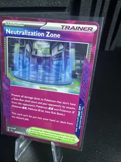 Pokemon TCG Neutralization Zone 060/064 Shrouded Fable Ace Spec Trainer - Image 3