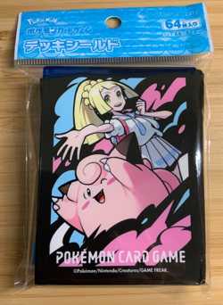 Lillie Clefairy Partners Pokemon Center Japan Official Sleeves (x64) - New 🇺🇸 - Image 1