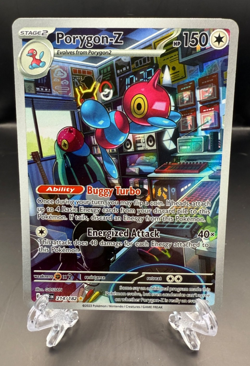 Pokemon TCG: Porygon-Z 214/182 - SV: Paradox Rift - Illustration Rare NM - Image 1