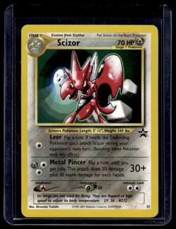 2001 Promos - Wizards Black Star Scizor Stage 1/Promo #33 - Image 1