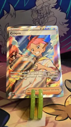 Pokemon Scarlet & Violet Stellar Crown Crispin 164 / 142 Ultra Rare - Image 1
