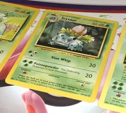 Pokemon TCG Base Set Shadowless Venusaur 15/102 Holo 1999 Wizards + 2 Evolutions - Image 5
