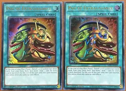 YUGIOH 2x Pot of Extravagance - RA01-EN059 - Ultra Rare - NM - Image 1