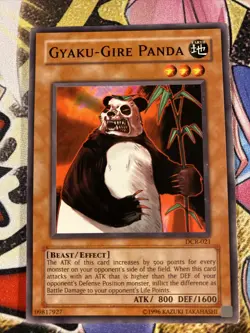 (AA) Yugioh! Gyaku-Gire Panda - DCR-021 - Common - Unlimited Edition LP - Image 1