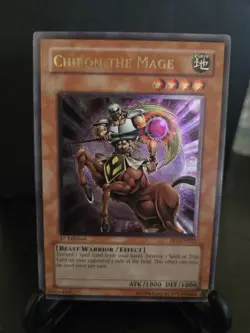 Chiron the Mage FET-EN021 Flaming Eternity 1st Edition Ultimate Rare VLP - Image 1