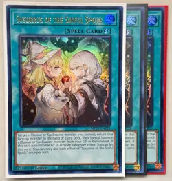 Yugioh! 3x Susurrus of the Sinful Spoils MP25-EN228 Ultra Rare 1st Ed NM - Image 1