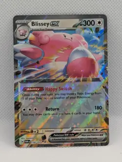 BLISSEY EX 134/167 DOUBLE RARE TWILIGHT MASQUERADE POKEMON NM/M - Image 1