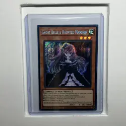 Yugioh Ghost Belle & Haunted Mansion Secret Rare RA01 NM/M - Image 1