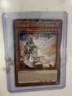 Yu-Gi-Oh! TCG Fallen of the White Dragon Starlight Rare BPRO 1st Edition NM - Image 1