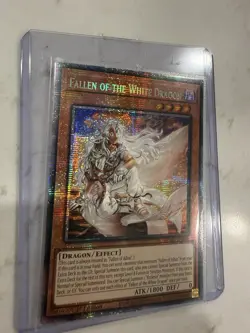 Yu-Gi-Oh! TCG Fallen of the White Dragon Starlight Rare BPRO 1st Edition NM - Image 3