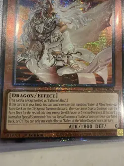 Yu-Gi-Oh! TCG Fallen of the White Dragon Starlight Rare BPRO 1st Edition NM - Image 5