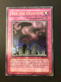 Yu-Gi-Oh! Ruf der Gejagten, PSV-G012, Ultra Rare, 1. Auflage, Deutsch, Excellent - Image 1