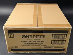 One PIece OP-13 Carrying On His Will English Booster 12-Box Case Sealed - Image 3