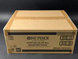 One PIece OP-13 Carrying On His Will English Booster 12-Box Case Sealed - Image 4