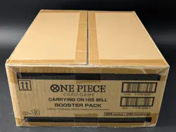 One PIece OP-13 Carrying On His Will English Booster 12-Box Case Sealed - Image 5