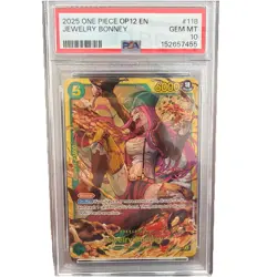 Jewelry Bonney One Piece OP12-118 SEC Legacy of the Master English - PSA 10 - Image 1