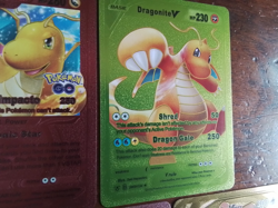 5 gold dragonite Umbreon promo Holo Full Art Pokemon Card ex gx vmax v Chinese - Image 3