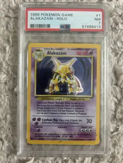 1999 Pokemon PSA Graded Cards (Revised Added Extra Lapras PSA7) - Image 4