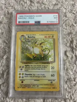 1999 Pokemon PSA Graded Cards (Revised Added Extra Lapras PSA7) - Image 5