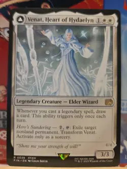 Hydaelyn, the Mothercrystal Venat, Heart of Hydaelyn /0039 Magic the Gathering - Image 2
