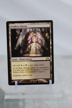 MTG Magic The Gathering - Godless Shrine - Gatecrash NM - Image 1