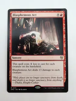 Blasphemous Act Commander: Aetherdrift • Regular MTG - Image 1