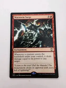 Warstorm Surge Commander: Streets of New Capenna • Regular MTG - Image 1