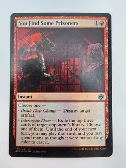 You Find Some Prisoners Adventures in the Forgotten Realms • Foil MTG - Image 1