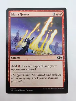 Mana Geyser Commander: Tarkir: Dragonstorm • Regular MTG - Image 1