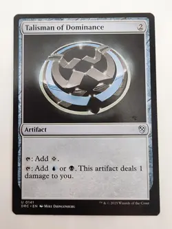 Talisman of Dominance Commander: Aetherdrift • Regular MTG - Image 1