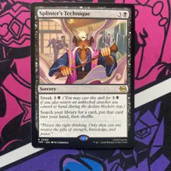 Splinter's Technique 0080 Teenage Mutant Ninja Turtles Magic: The Gathering NM - Image 1