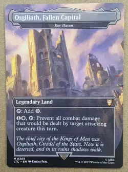Magic: The Gathering Osgiliath, Fallen Capital LOTR Mythic Legendary 0368 - Image 1