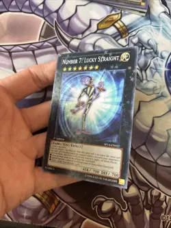 (YCL) Number 7: Lucky Straight (Starfoil) SP14-EN027 Star Pack 2014 1st Ed LP - Image 4