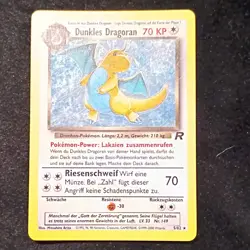 Pokemon Dunkles Dragoran (Dark Dragonite) 5/82 Team Rocket Holo Rare 2000 - Image 1