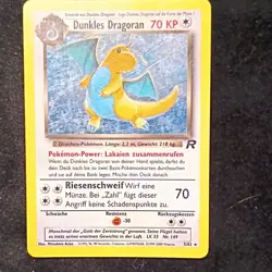 Pokemon Dunkles Dragoran (Dark Dragonite) 5/82 Team Rocket Holo Rare 2000 - Image 3