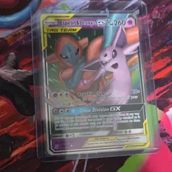The Pokemon Company Pokemon TCG Espeon & Deoxys GX 72/236 Sm-Unified Minds Holo… - Image 1